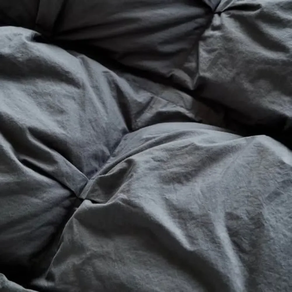 Quince Full | Queen Cotton Pintuck Comforter Nightfall NEW Organic Cotton NEW